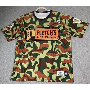YD Camo T-shirt BULLDOG Team SIMS  # 9 Performance Size XL